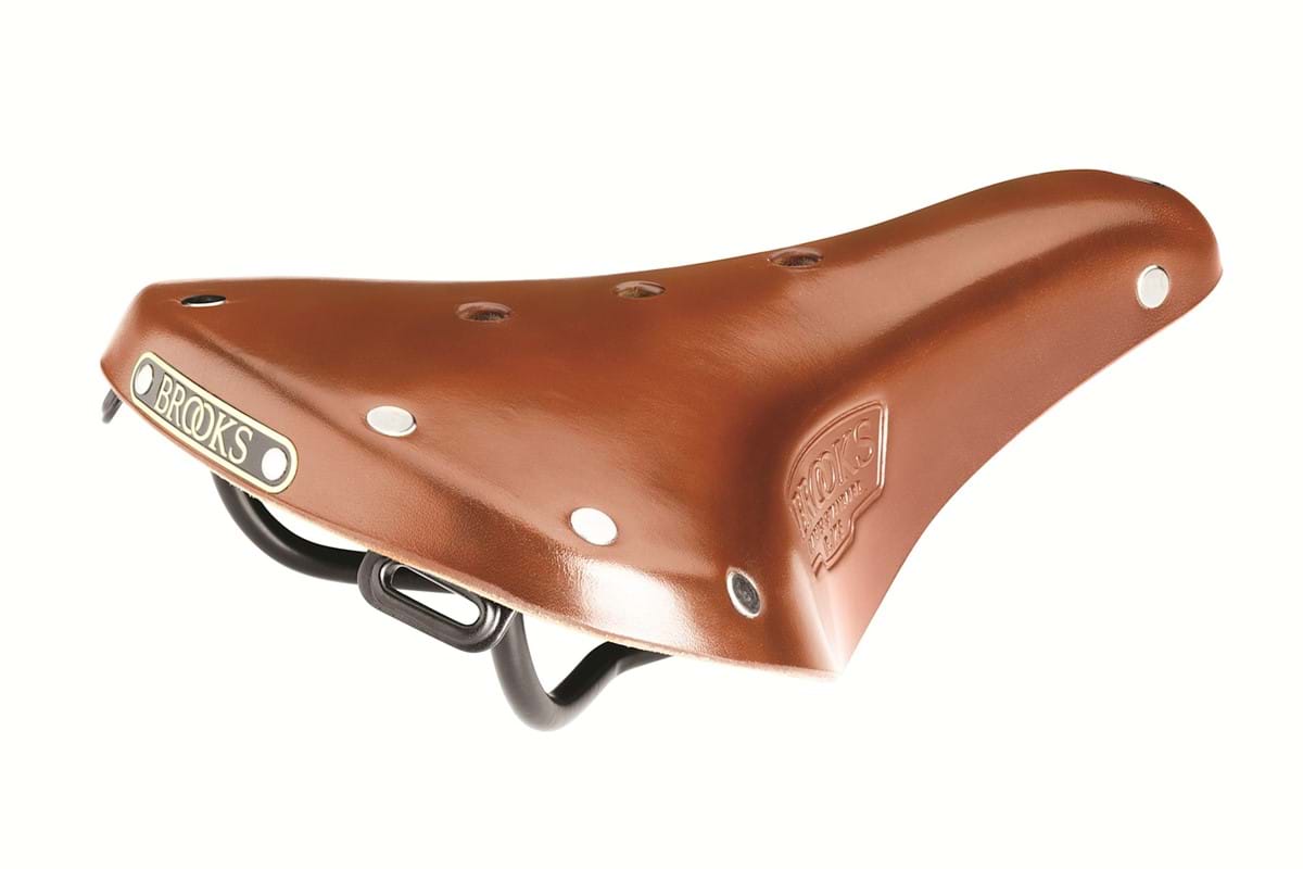 Brooks B17s læder-sadel, honey