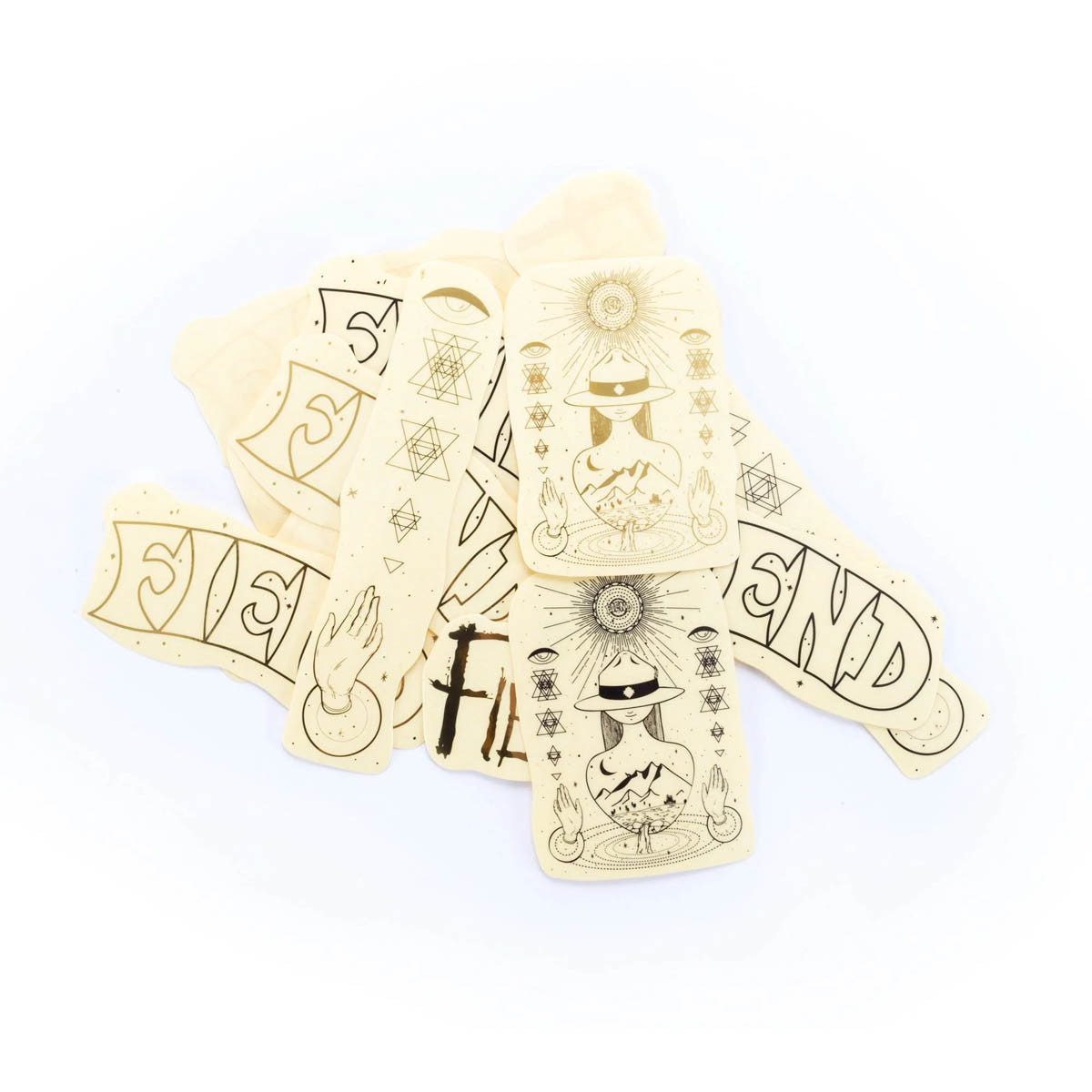 Fiend Palmere V3 stickerpakke