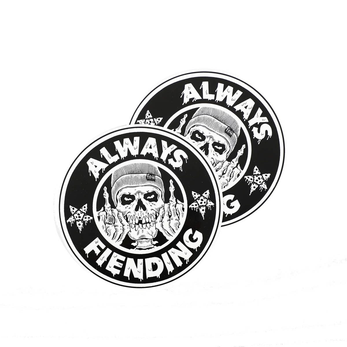 Fiend 6” rund Ramp sticker
