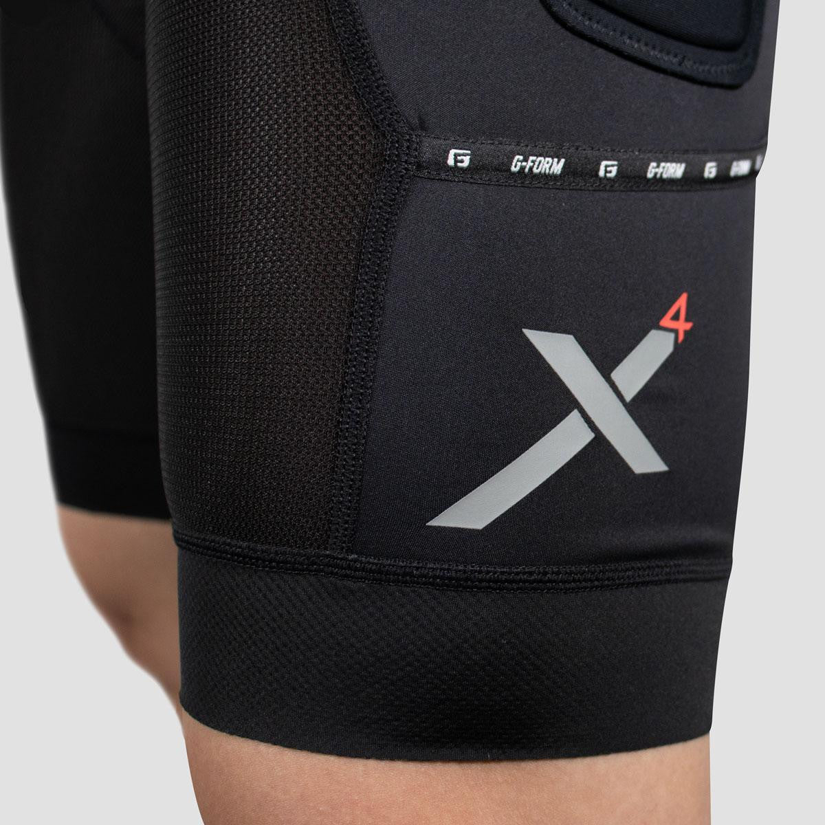 G-Form Pro X4 shorts, sort/sort, S