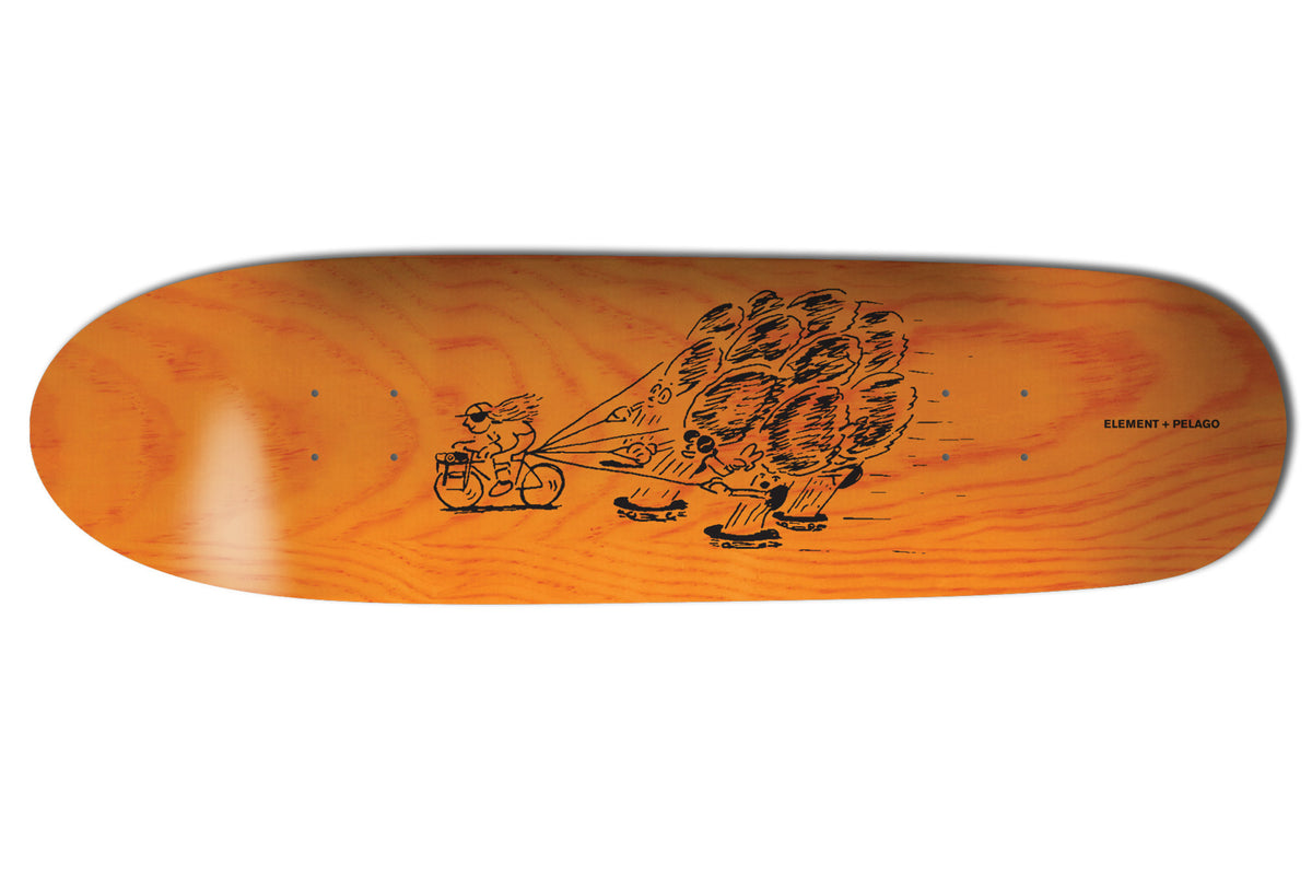 Pelago x Element skateboard-deck 8.875"