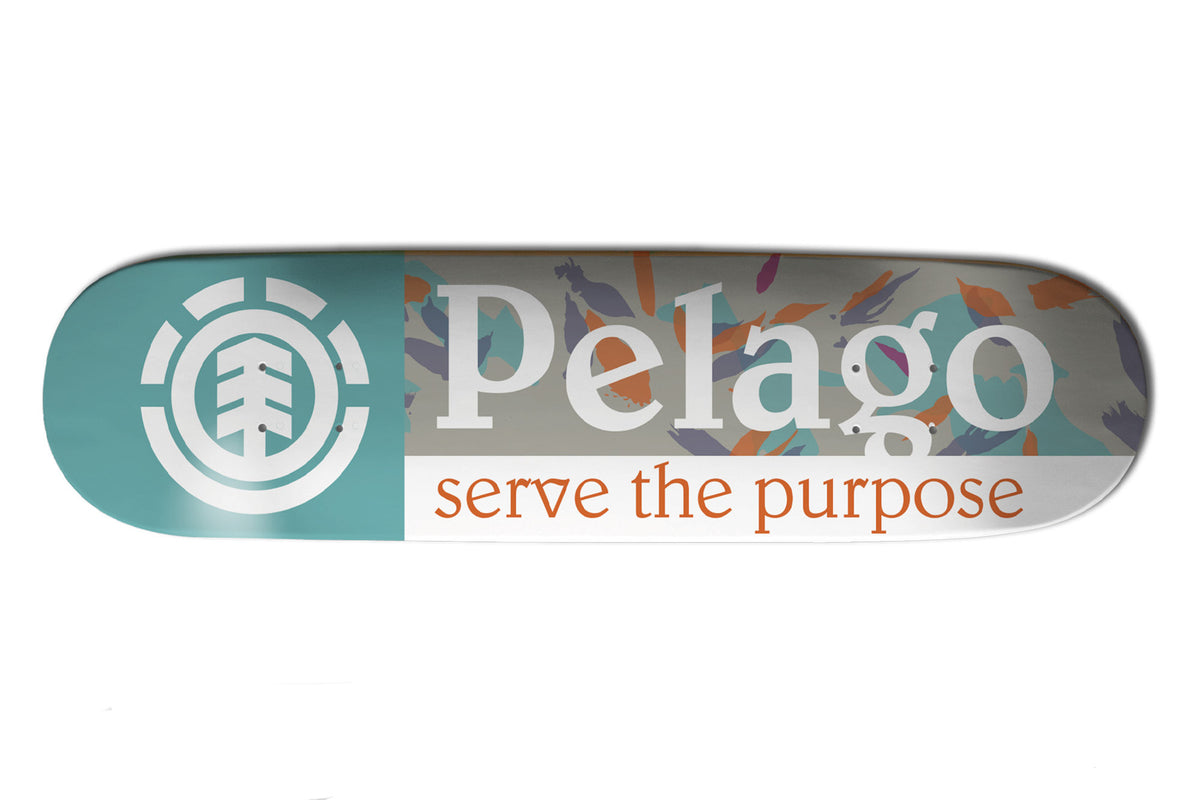 Pelago x Element skateboard-deck 8.5"