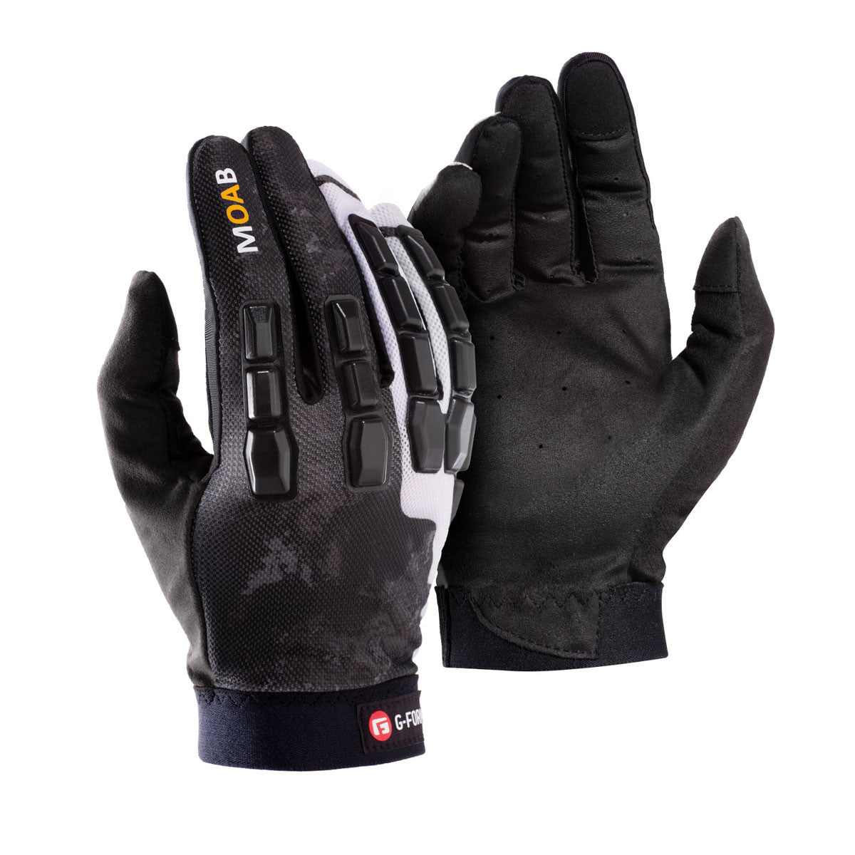 G-Form Moab Trail handsker, sort/hvid