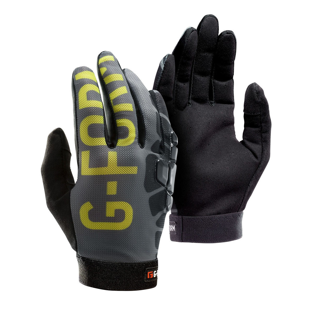 G-Form Sorata Trail handsker, grå/grøn