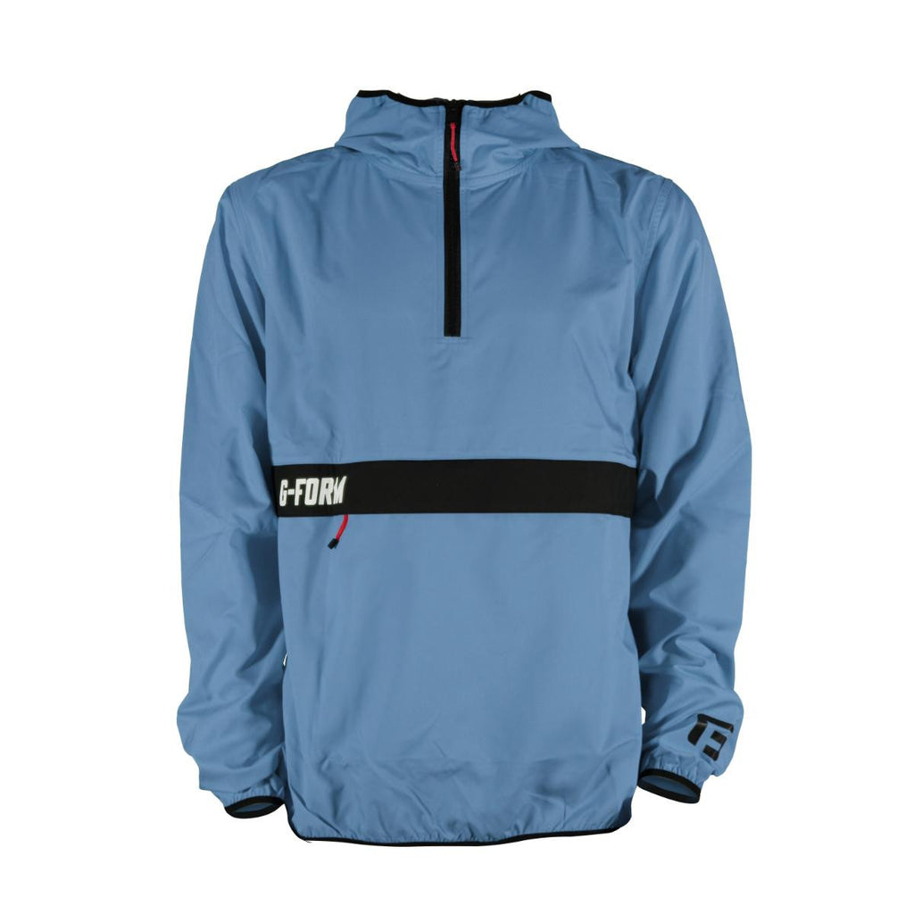 G-Form Pakbar jakke med hætte, slate blue