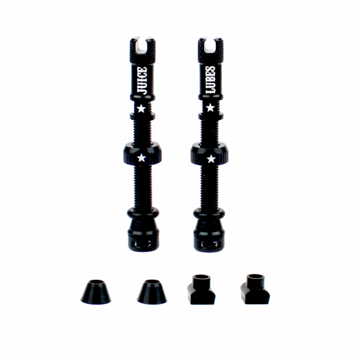 Juice Lubes Tubeless ventiler 65mm, sort