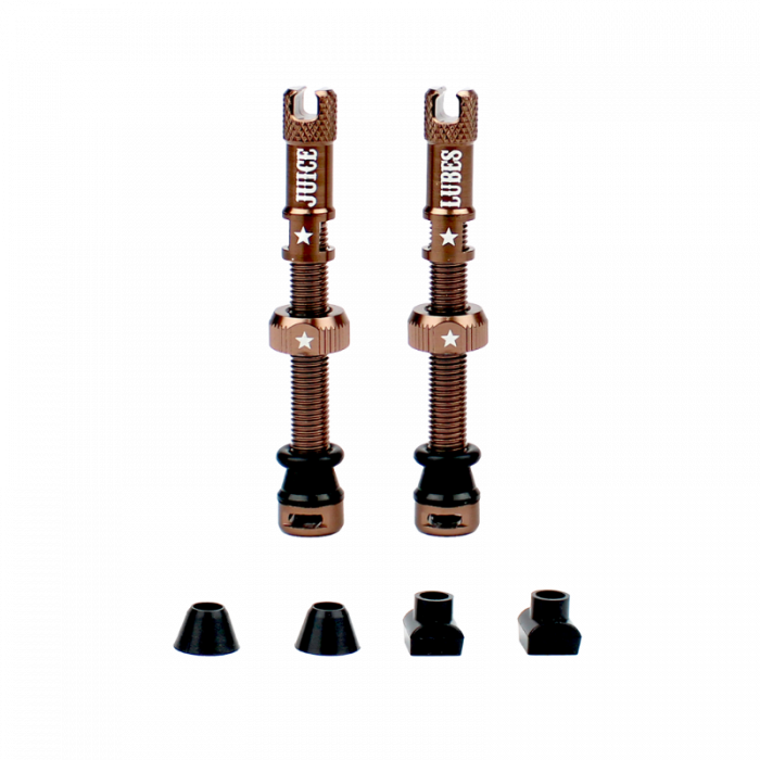 Juice Lubes Tubeless-ventiler 65mm, kobber