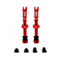 Juice Lubes Tubeless-ventiler 65mm, rød