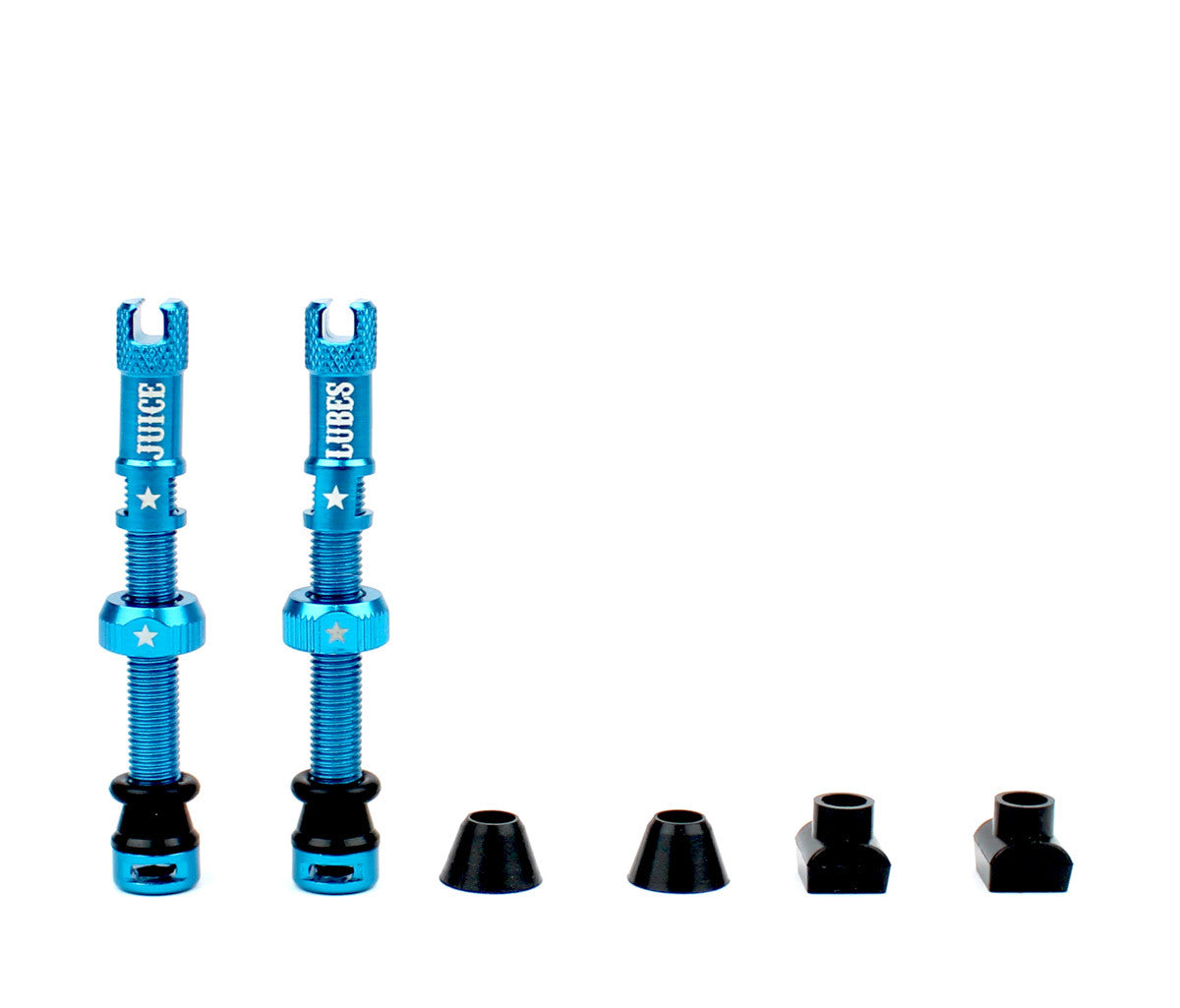 Juice Lubes Tubeless ventiler 65mm, teal