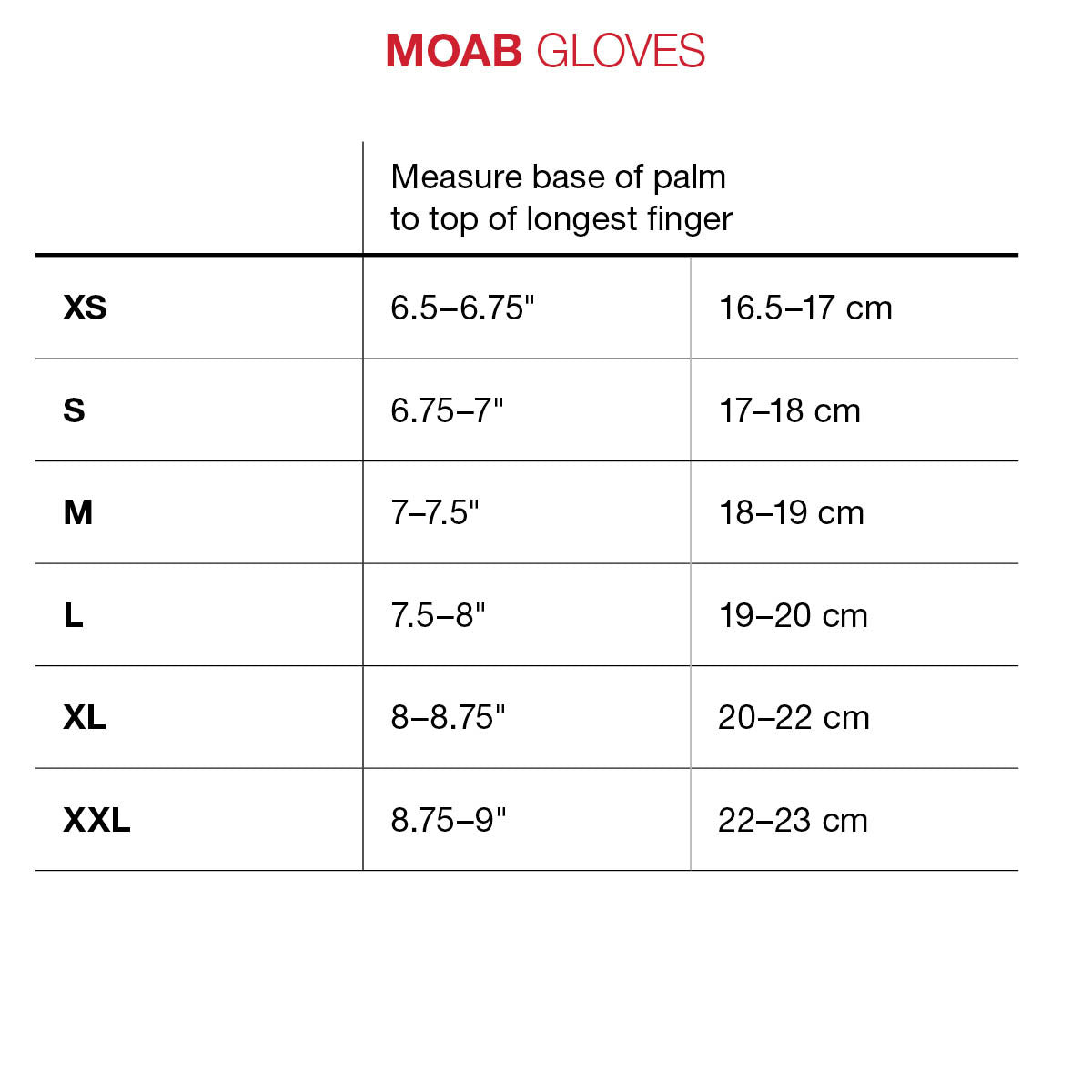 G-Form Moab Trail handsker, sort/orange