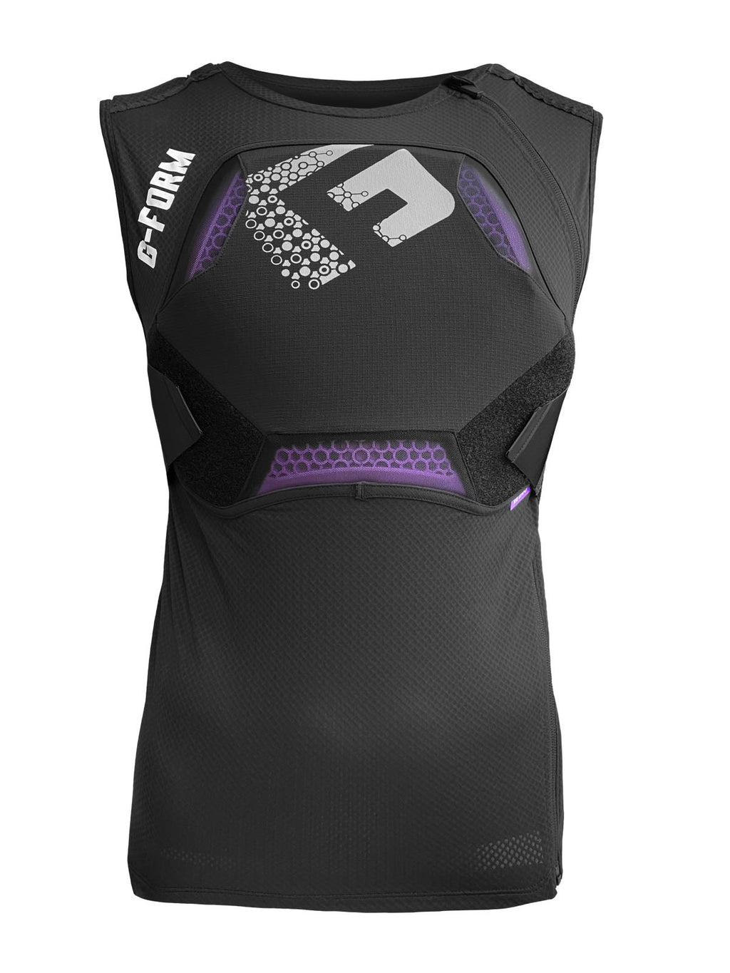 G-Form MX Spike bryst- og rygbeskytter, sort