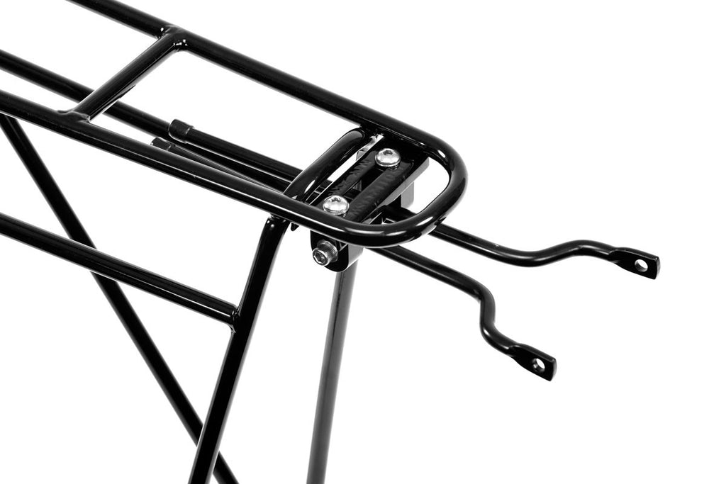 Pelago Commuter bagagebærer bag rustfri, sort