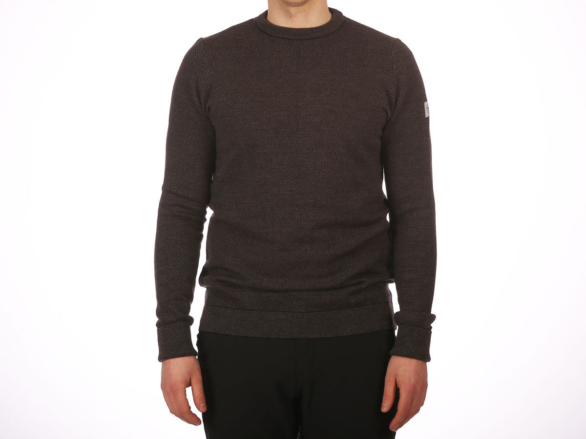 Pelago Merino sweater til mænd XL, slate