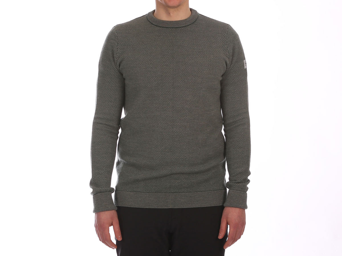 Pelago Merino sweater til mænd, Thyme, S