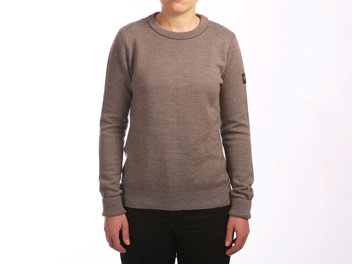 Pelago Merino sweater til kvinder, taupe