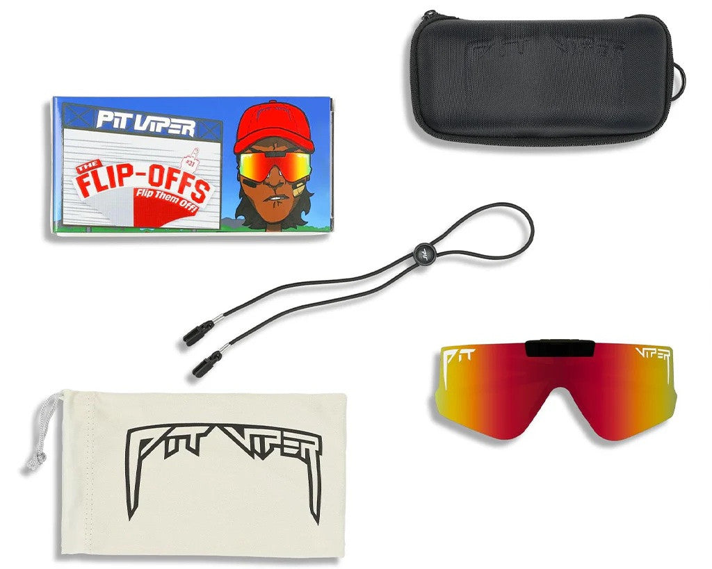 Pit Viper The Flip-Offs Exec + polariseret regnbueglas