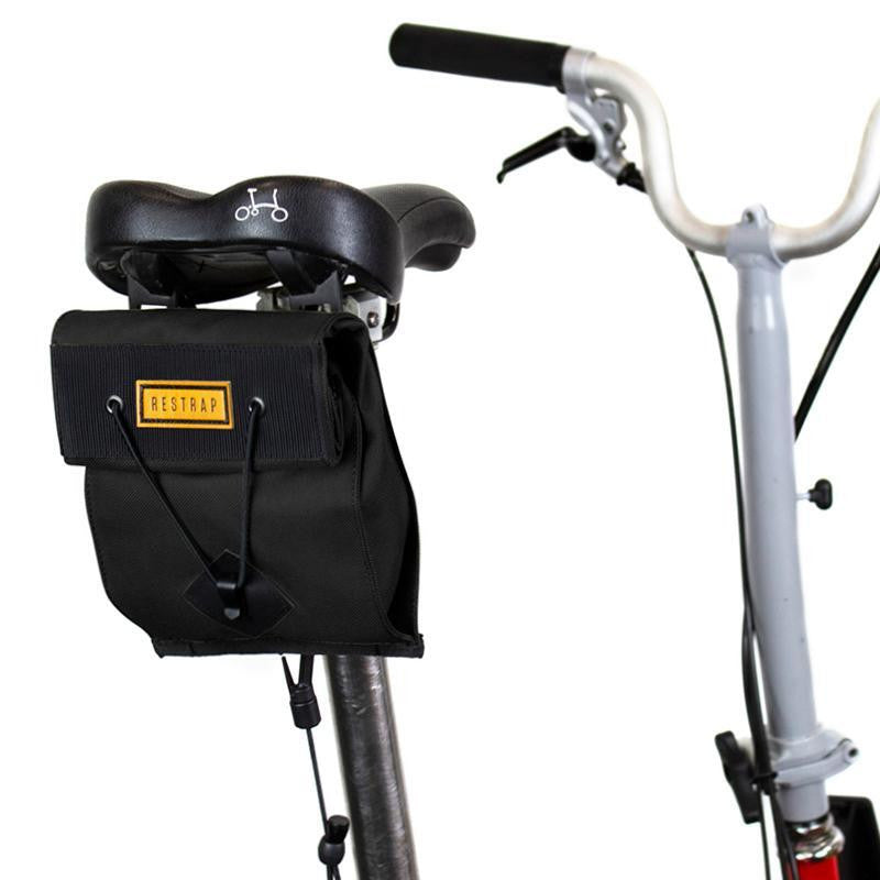 Restrap City sadeltaske Small, sort