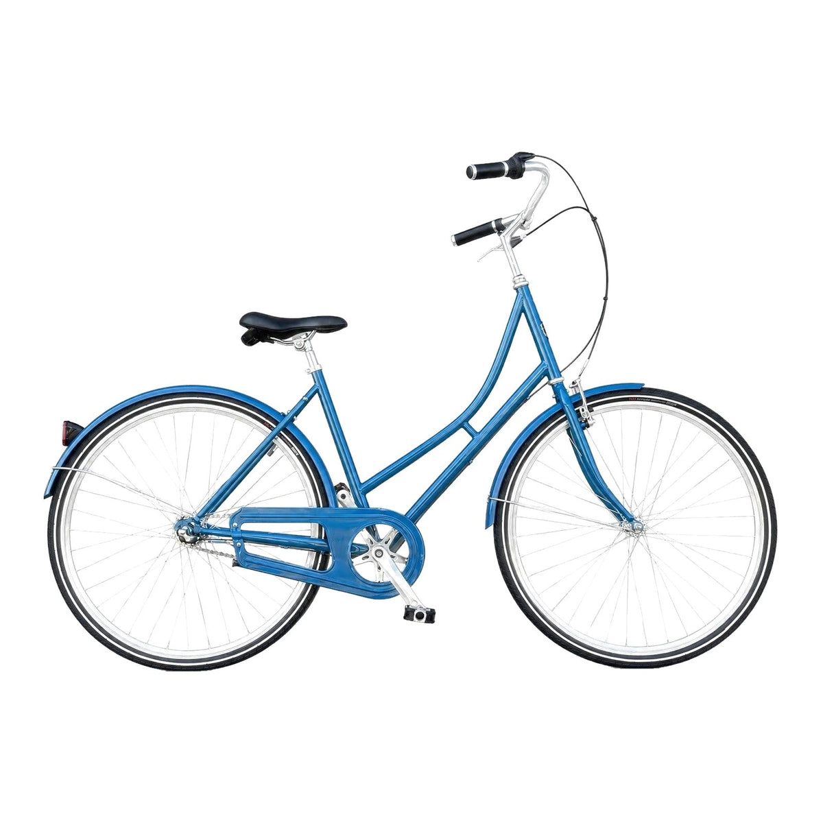 Retro damecykel i blå – Cycle & Co Copenhagen