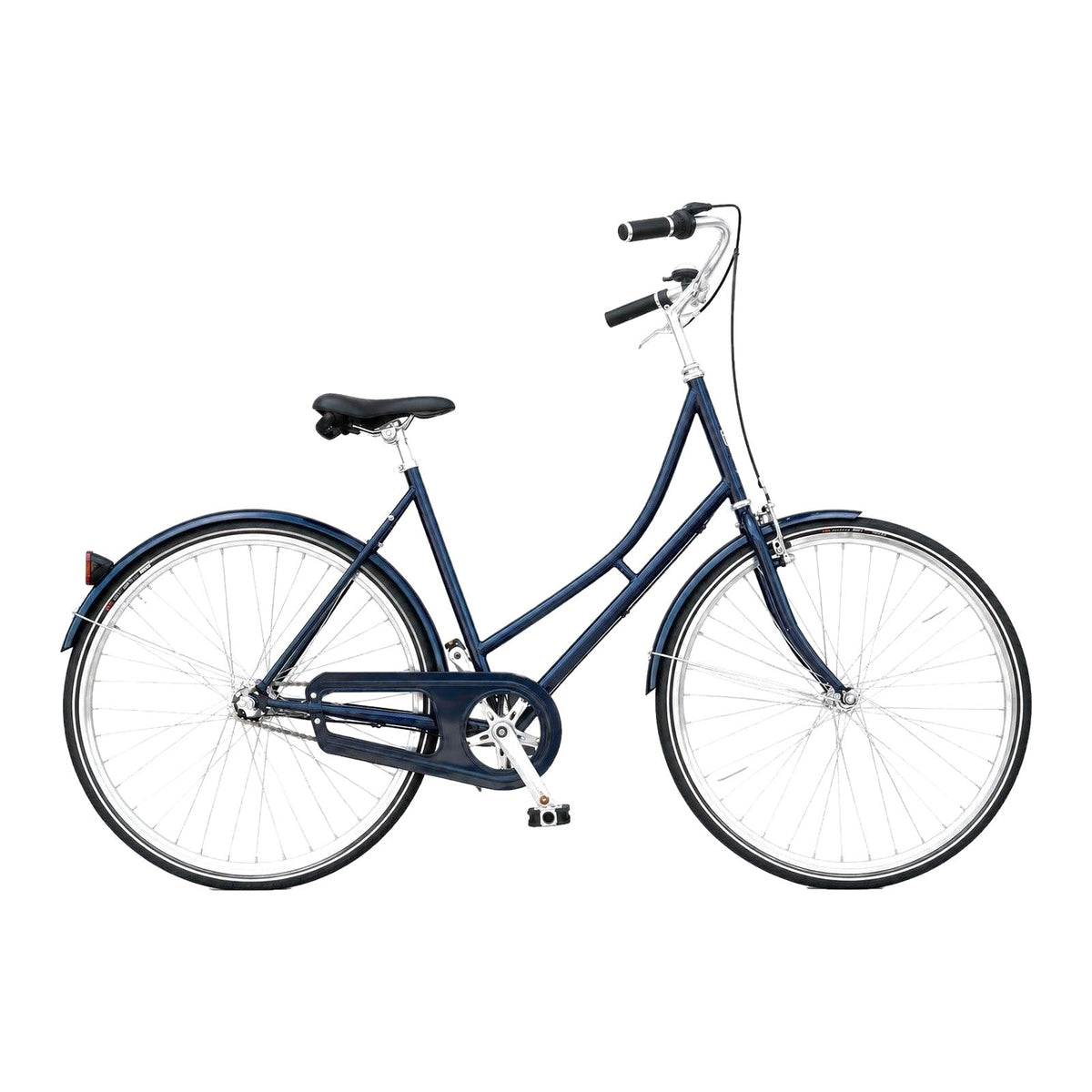 Retro damecykel i mørkeblå – Cycle & Co Copenhagen