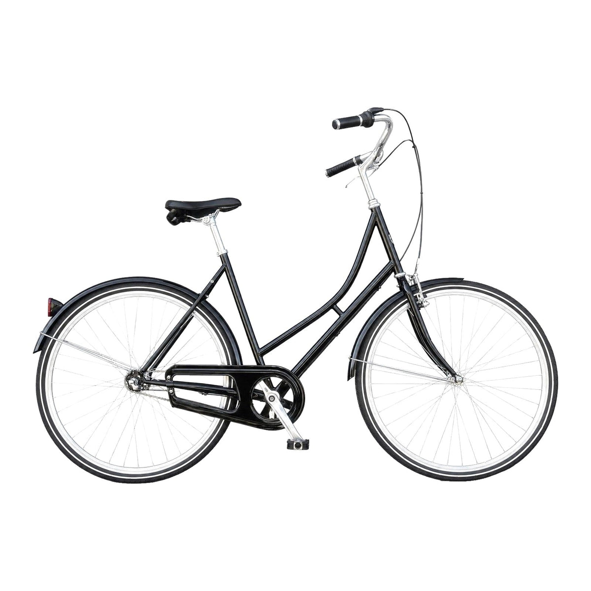 Retro damecykel i sort – Cycle & Co Copenhagen