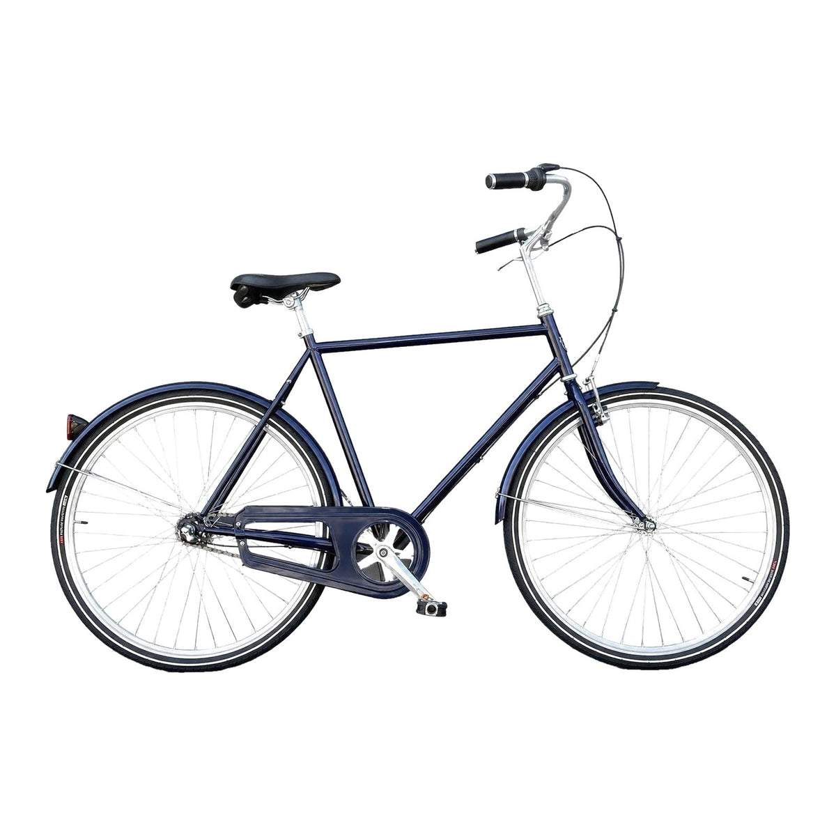 Retro herrecykel i mørkeblå – Cycle & Co Copenhagen