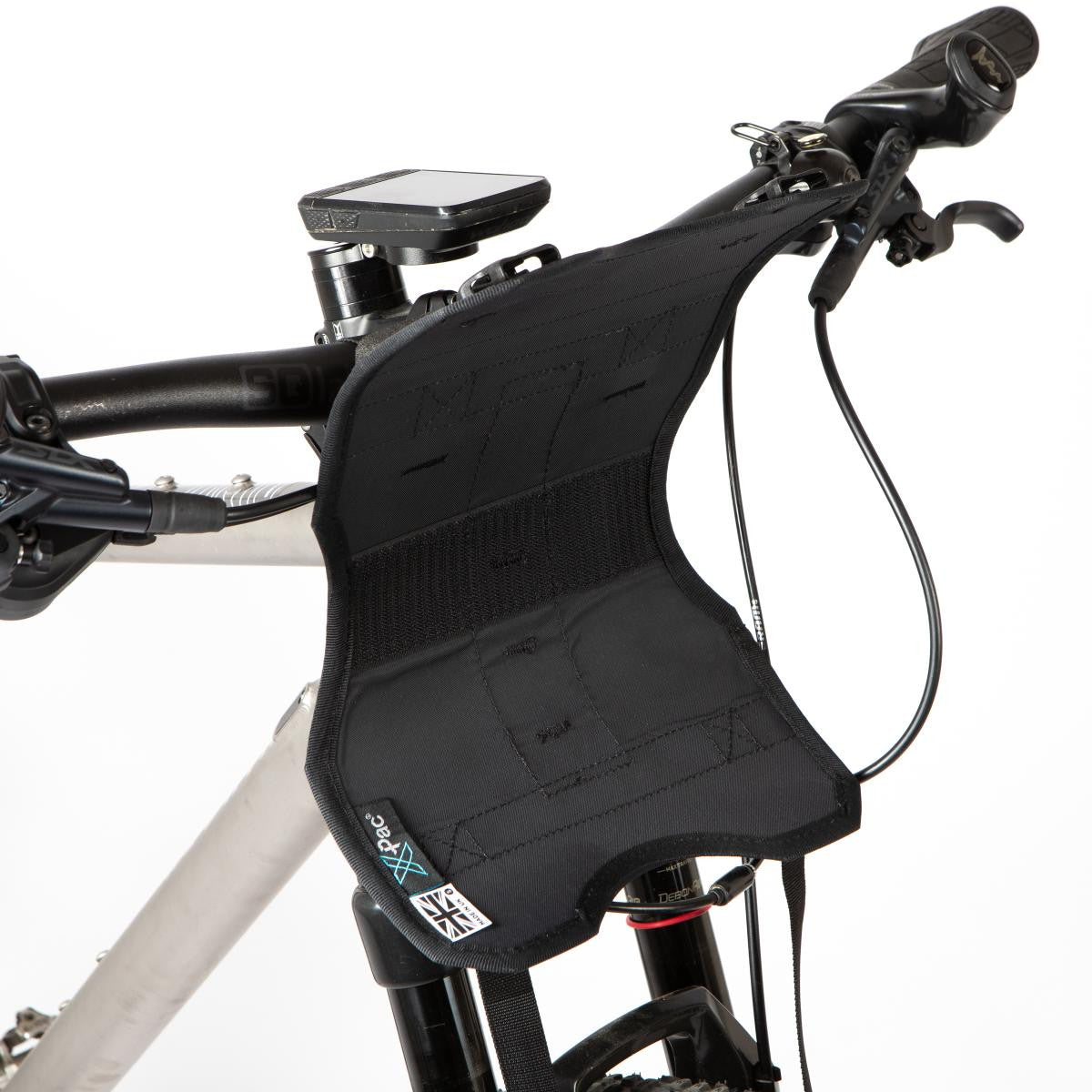 Restrap Race styrtaske, fladt styr