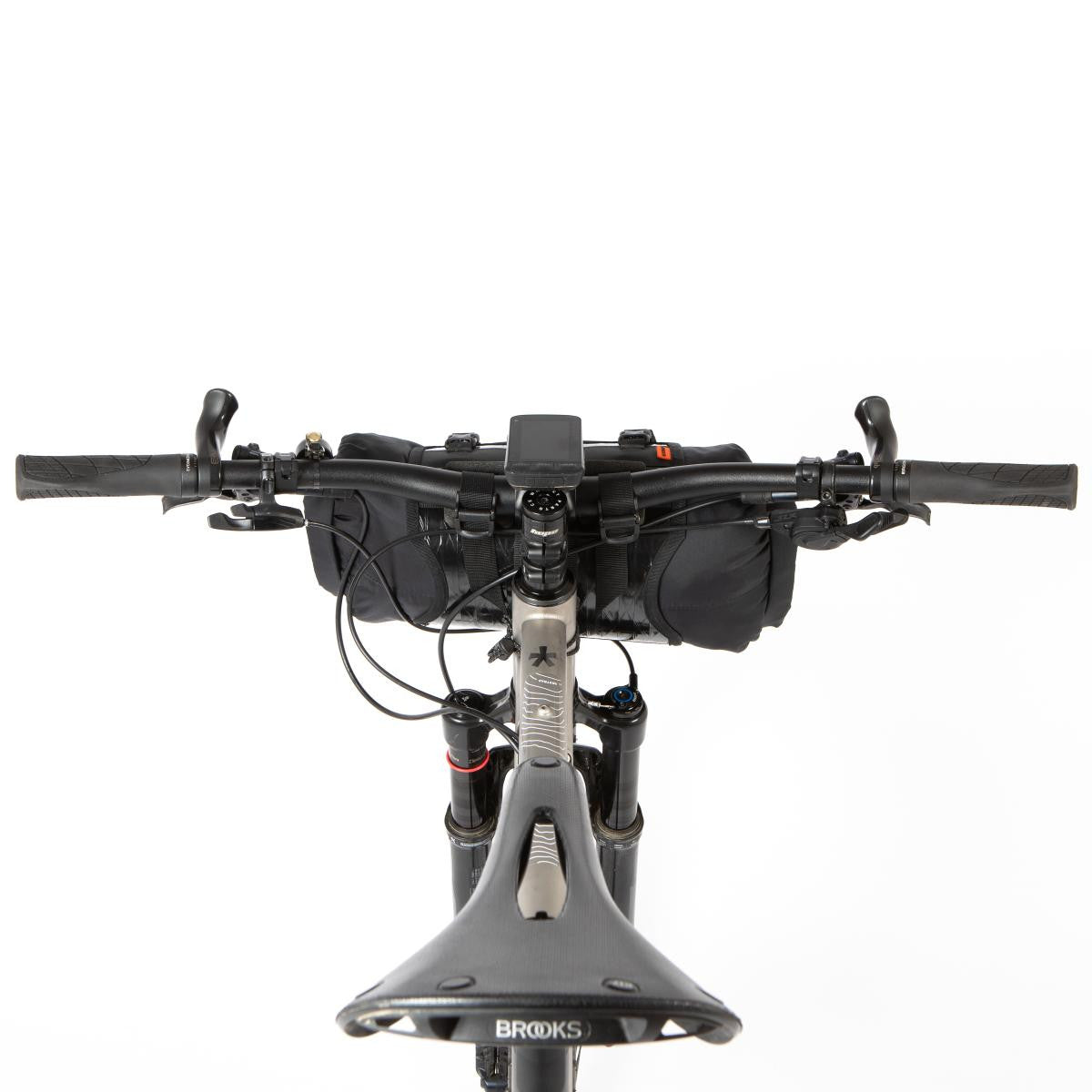 Restrap Race styrtaske, fladt styr
