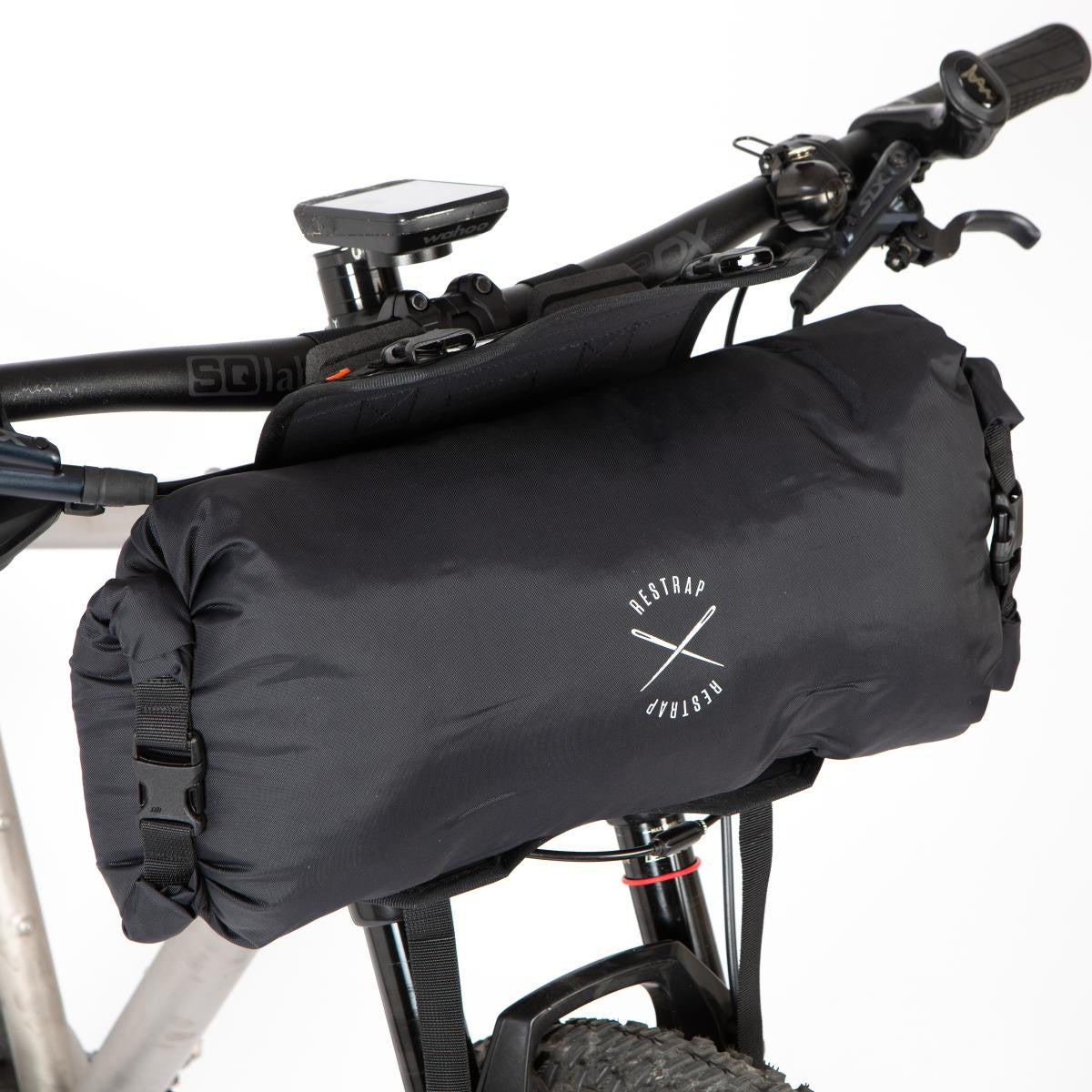 Restrap Race styrtaske, fladt styr