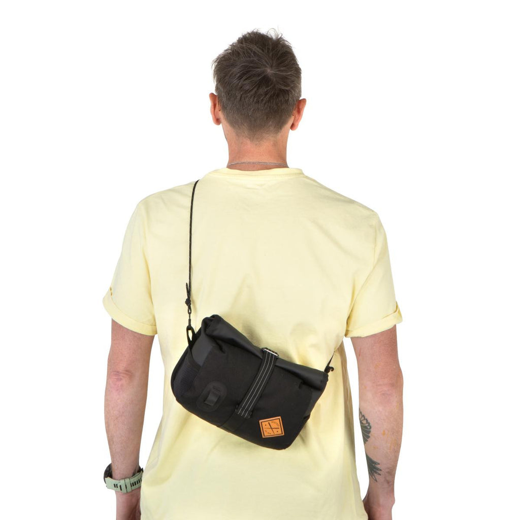 Restrap Rolltop Canister taske, sort