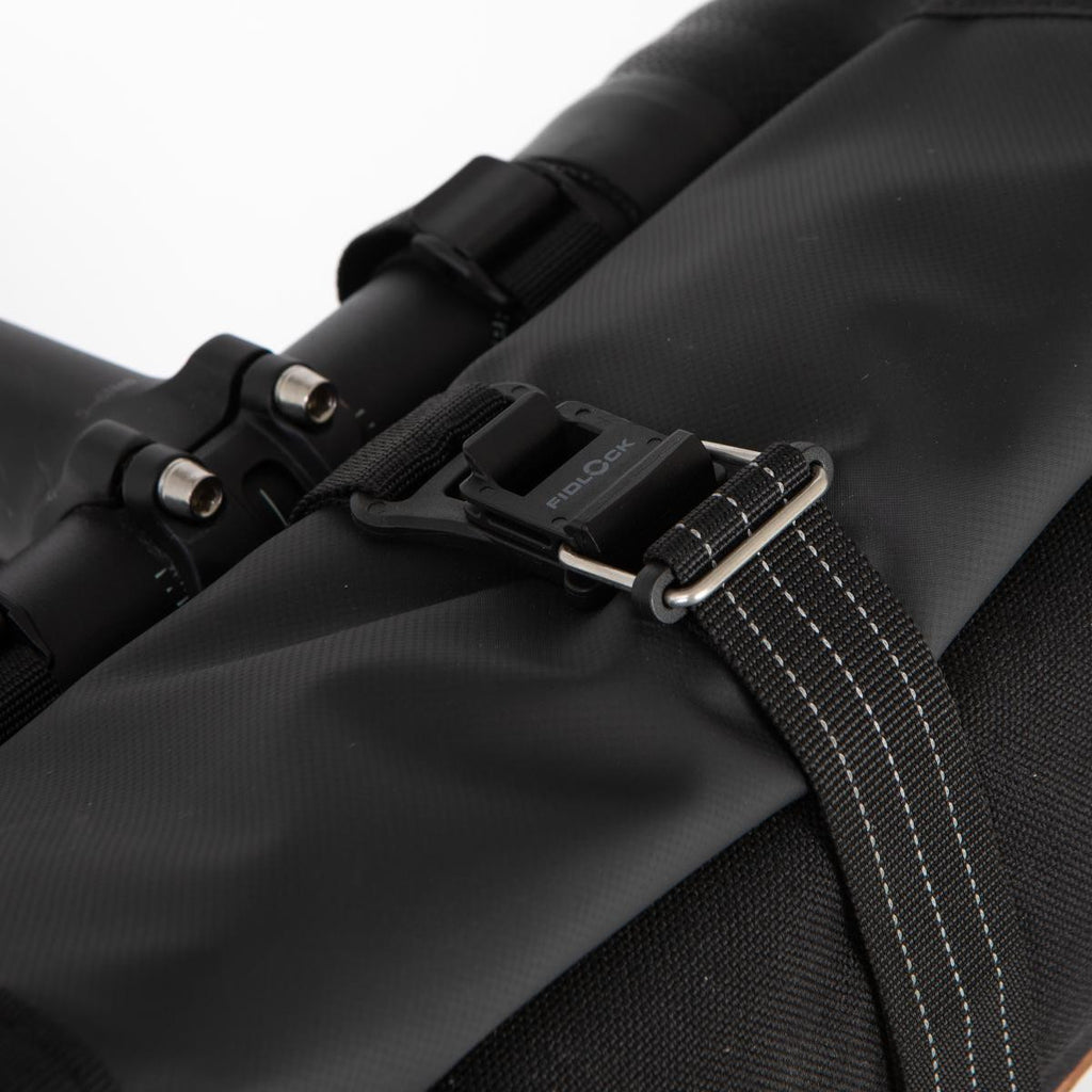 Restrap Rolltop Canister taske, sort