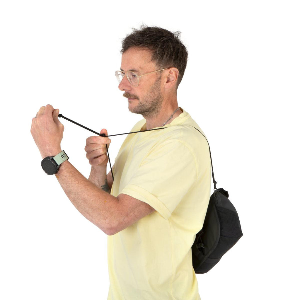 Restrap Rolltop Canister taske, sort