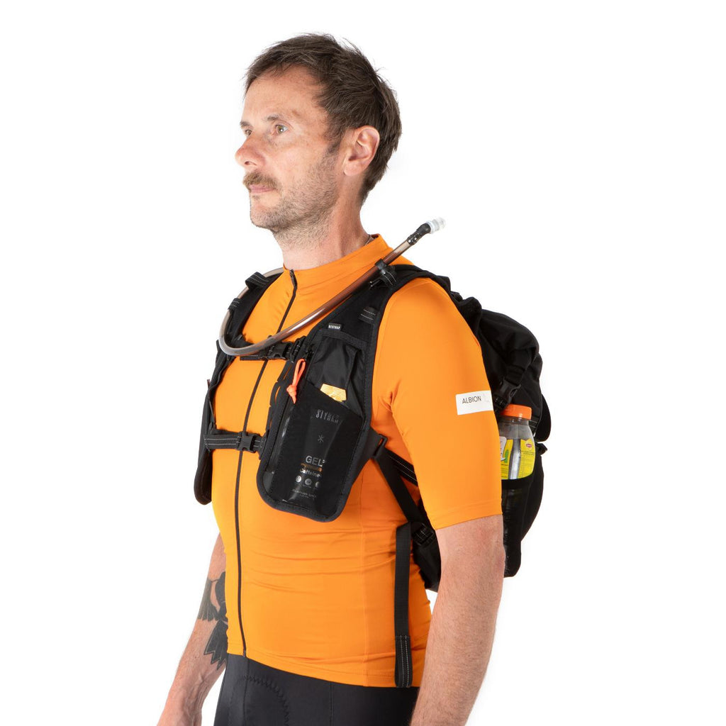 Restrap Rolltop væskevest L/XL, sort