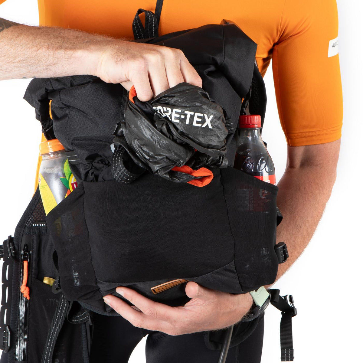 Restrap Rolltop væskevest L/XL, sort