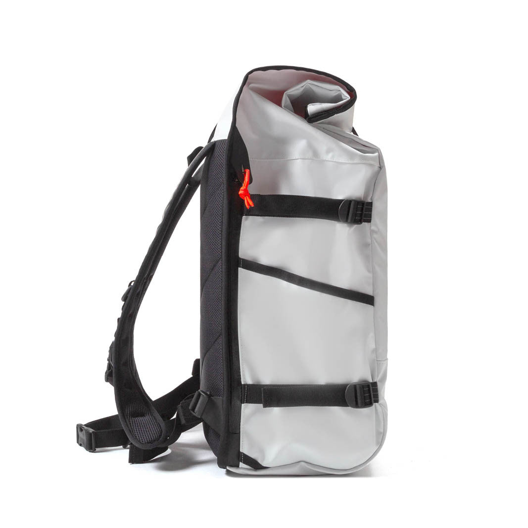 Restrap Rolltop rygsæk 40L, hvid