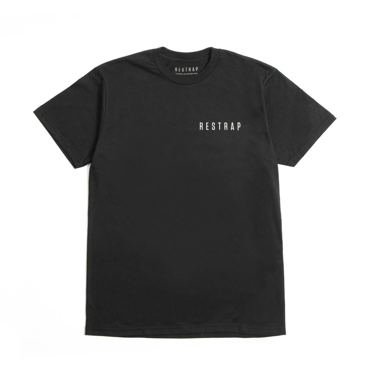 Restrap T-shirt, sort