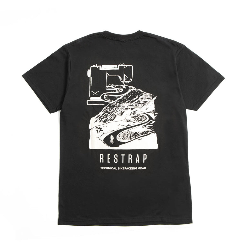 Restrap T-shirt, sort