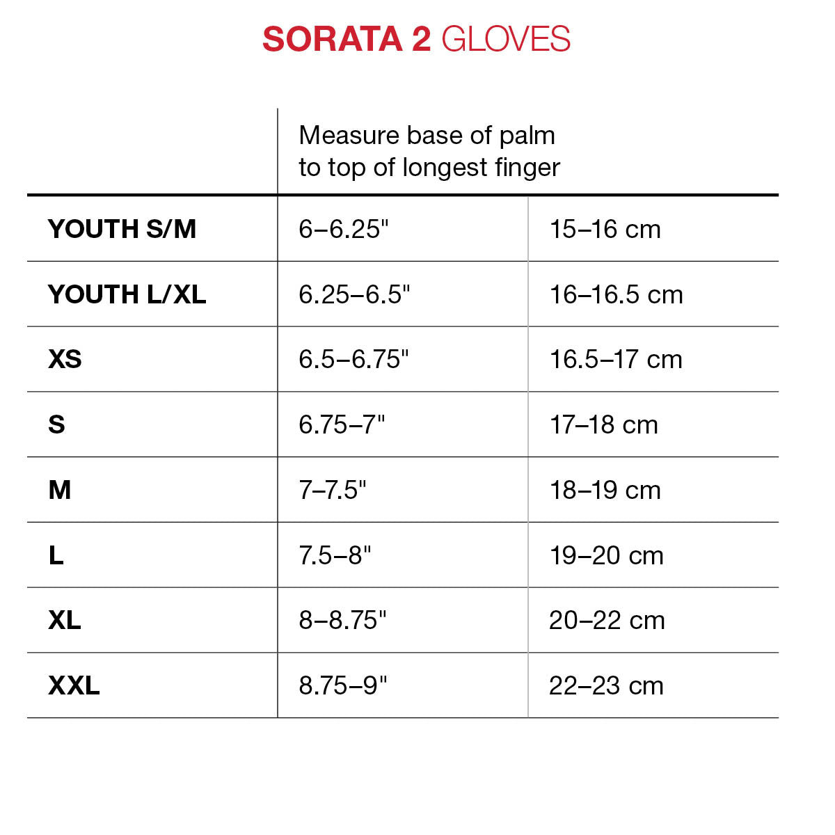 G-Form Youth Sorata 2 Trail handsker, sort/hvid