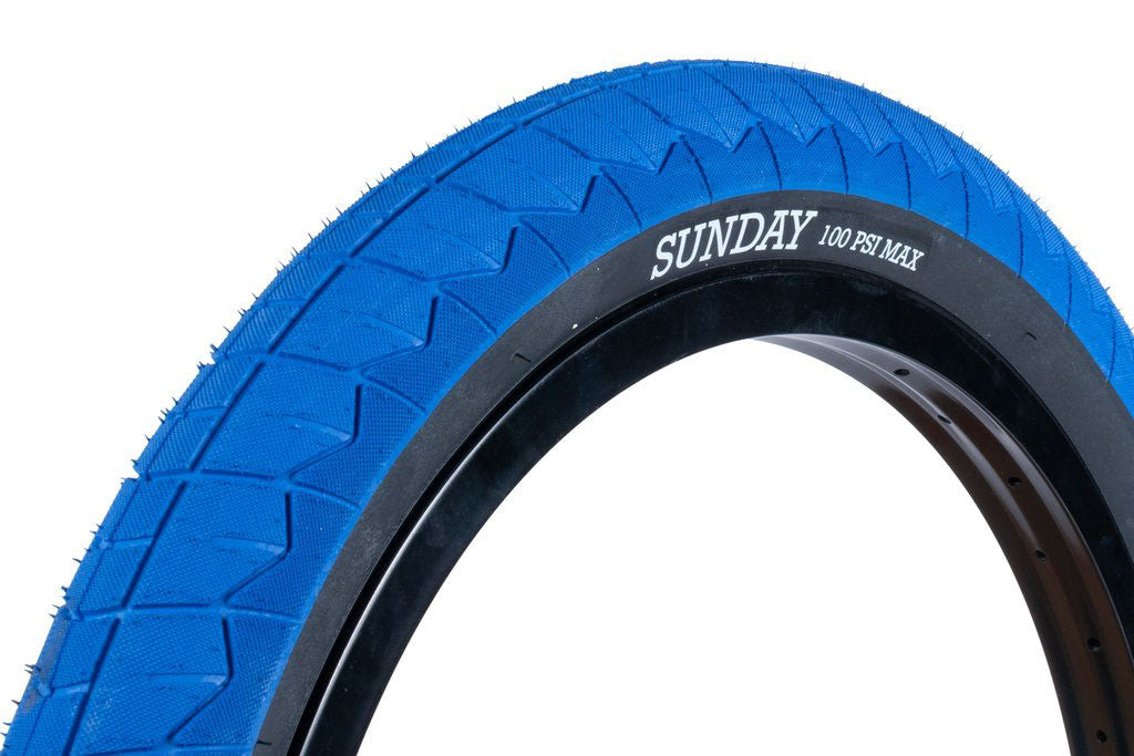 Sunday Current dæk V2 2.4", blå