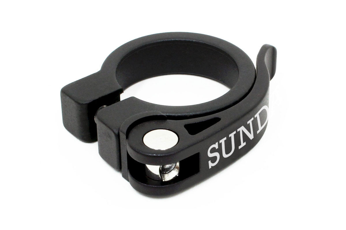 Sunday Sadelklampe 29.8mm QR, sort
