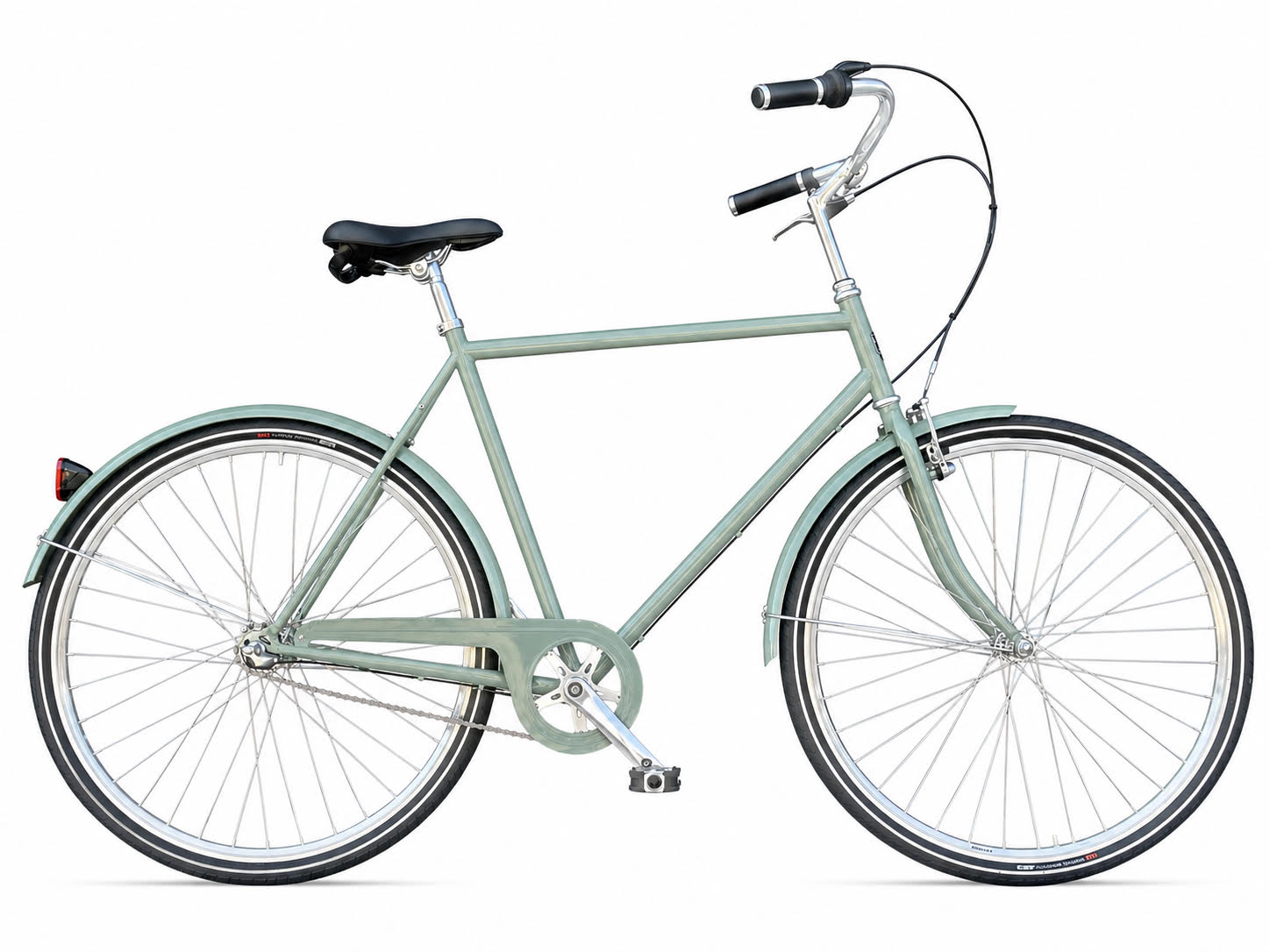 Retro herre cykel – Cement Grå
