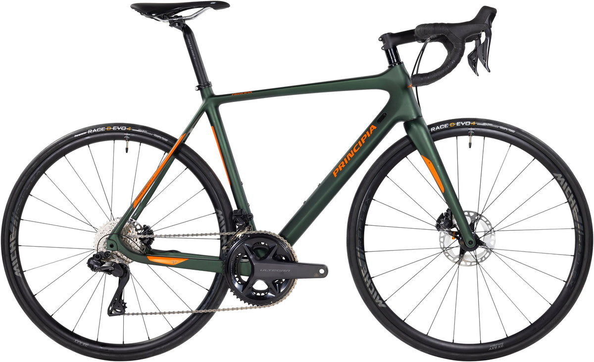 Road Carbon 105 – Mat grøn