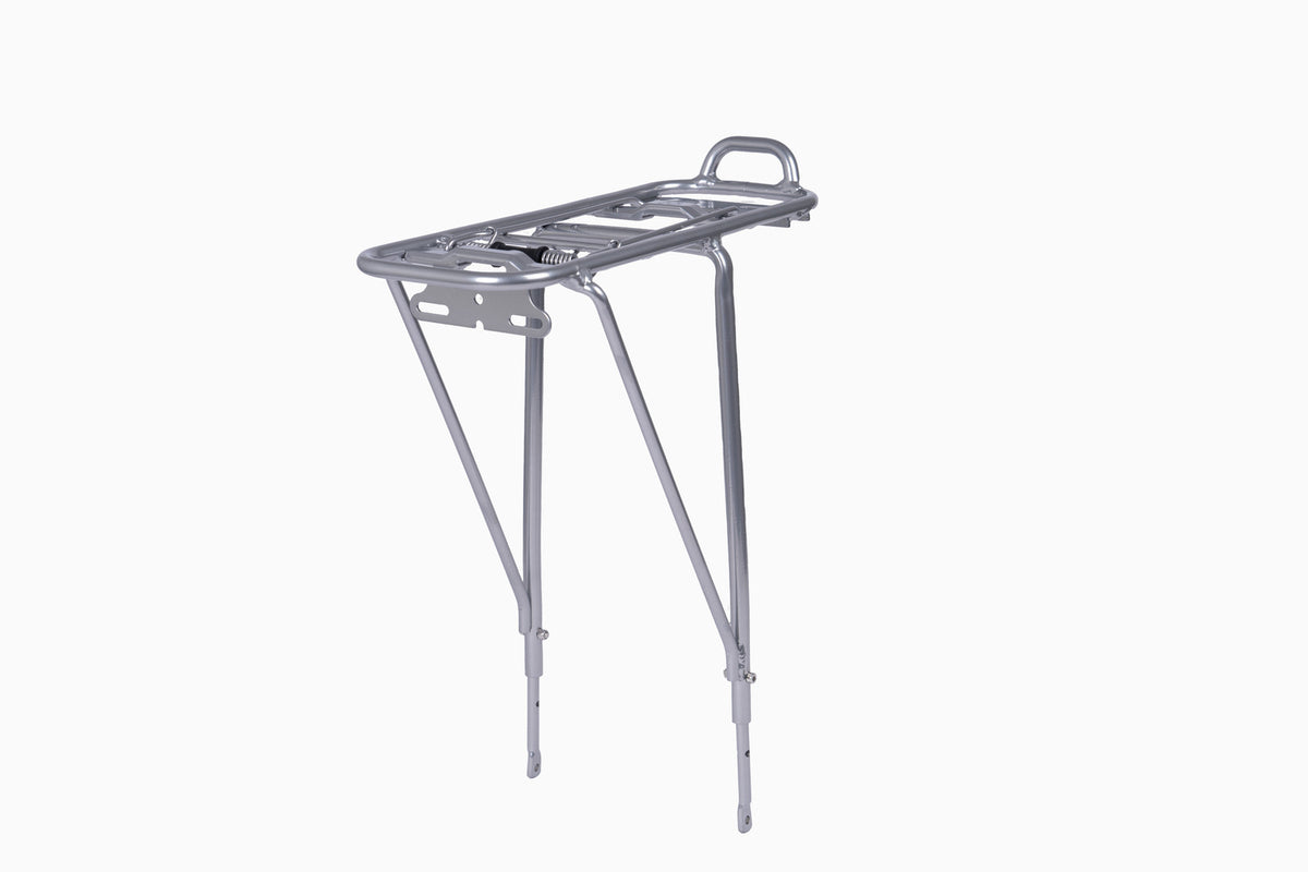 AtranVelo City bagagebærer AVS 24–29" med klap, sølv