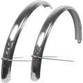 Velo Orange 700c Fluted skærme 63mm, sølv