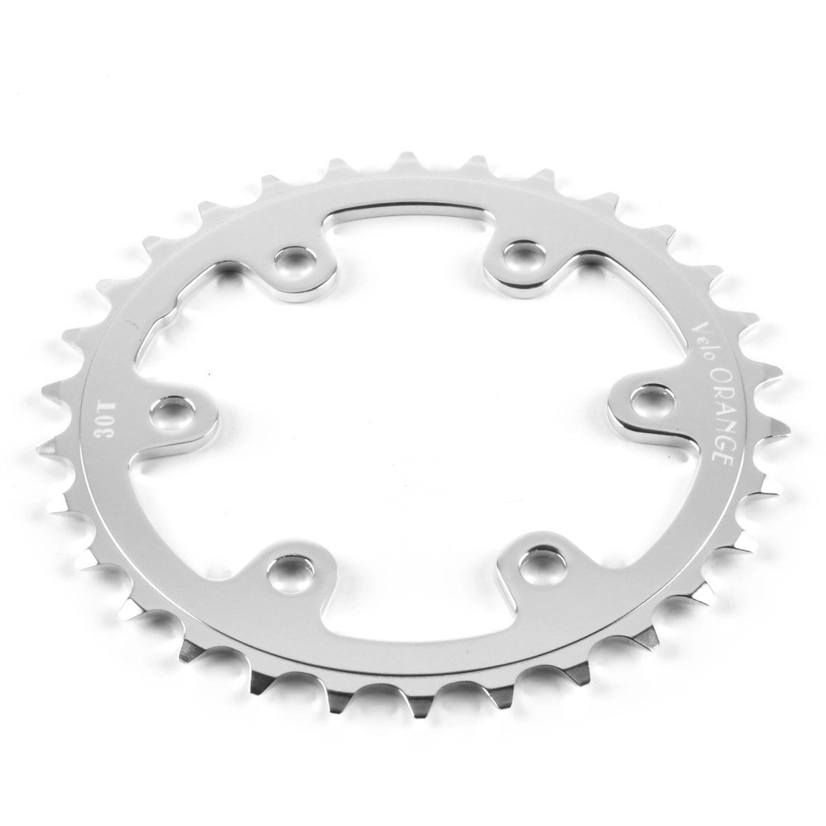 Velo Orange Grand Cru 50.4 BCD dobbelt inderklinge 30t, sølv