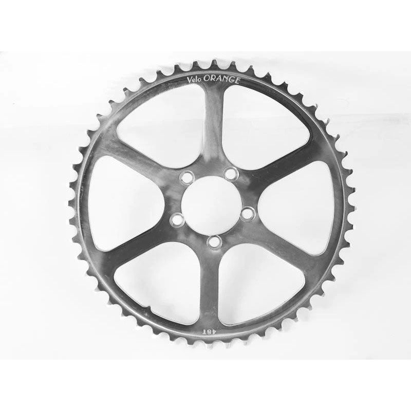 Velo Orange Grand Cru 50.4 BCD singlespeed klinger, yderposition