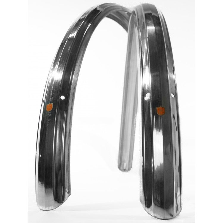 Velo Orange 650b Zeppelin skærme 52mm, sølv