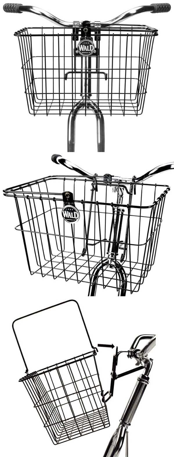 Wald 3133 kurv med quick release, sort