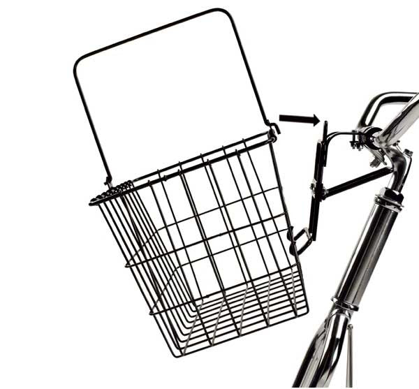 Wald 3133 kurv med quick release, sort