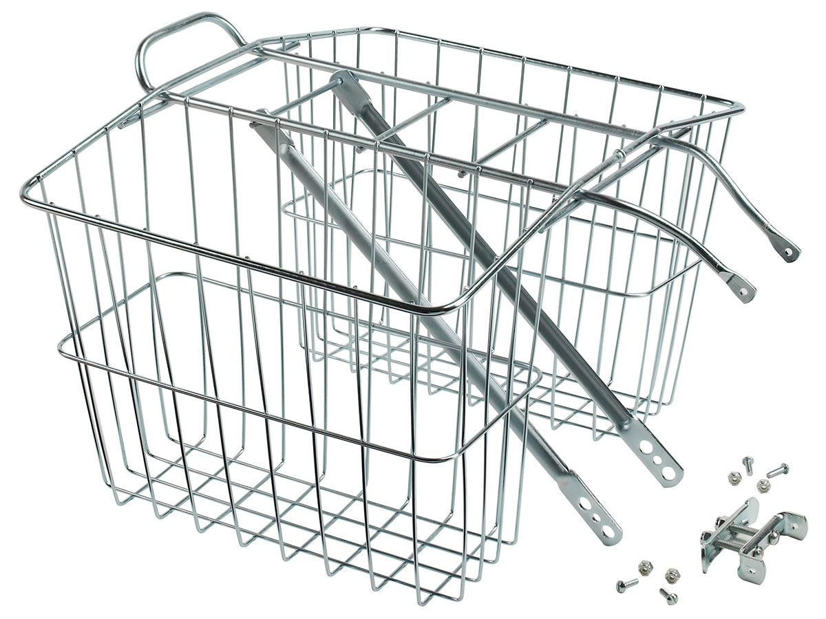 Wald 520 bagkurv til bagagebærer, forkromet