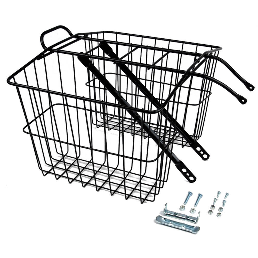 Wald 535 bagkurv til bagagebærer, sort